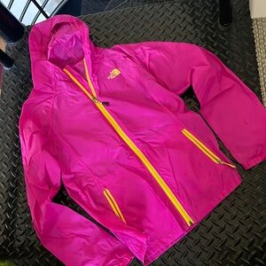 The North Face Hot Pink Wind Breaker